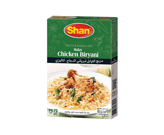 Shan Malay Chicken Biryani Recipe & Masala Mix – 60g - Image 3
